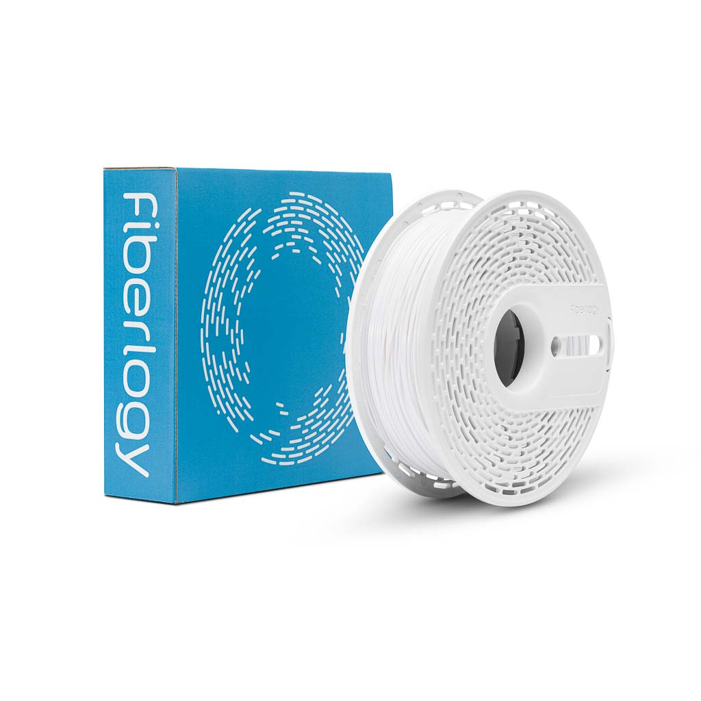 fiberlogy fehér színű easy petg filament